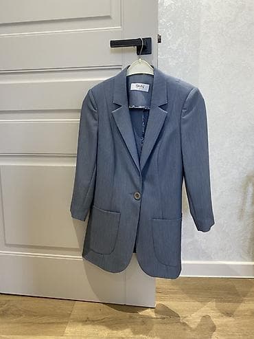 qadın köynəkləri: Qadın klassik kostyum dəsti - Brend: SHN - Rəng: Tünd boz-mavi (soyuq — 1