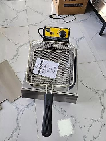 Restoran, kafe avadanlığı: Fri kartof üçün, Tək gözlü, 8 l — 2