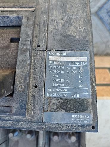 Digər brend Elektrik avtomat, 3 faza, 380 Vt — 2