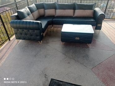 Другая мебель: Угловой диван, Новый, Раскладной, С подъемным механизмом, Ткань, Бесплатная доставка — 5