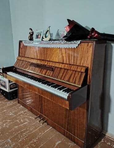 акустическая ударная установка: Upright pianino - Klassik vertikal (upright) pianino, parlaq taxta — 2