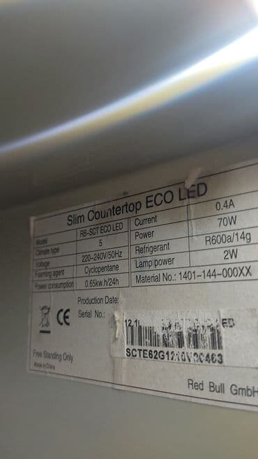 bar vitrini: İşlənmiş Bar Soyuducu Satılır, rəng - Boz — 3