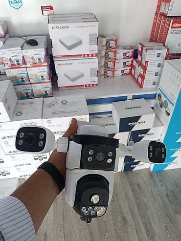 Foto və videokameralar: Ağıllı açıq məkan müşahidə kameraları (Wi‑Fi PTZ modelləri) Məhsul — 3