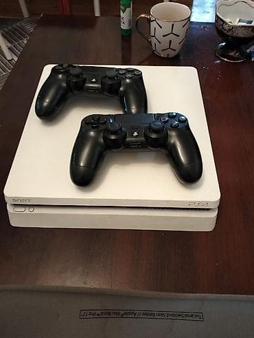 pleys: Sony PlayStation 2 (PS4) Slim – ağ rəng - Konsol: PS4 Slim, ağ — 2