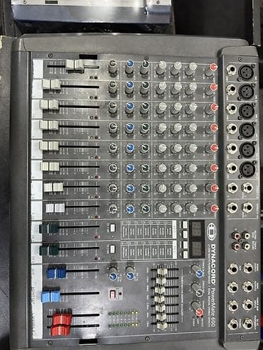 Dynacord PowerMate 600 – kompakt, gücləndiricili miks pult — 1