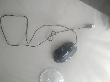 baş fanarı: USB qoşulan simli oyun siçanı - Ergonomik dizayn: sağ əllə rahat — 1