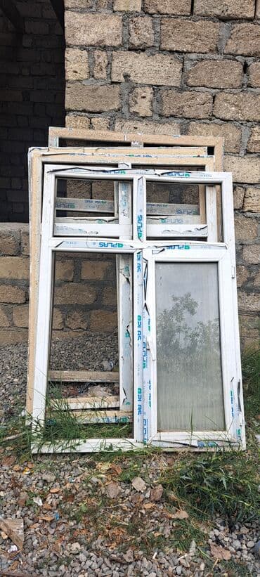 yeni il sufresi bezemek: İşlənmiş İki qat şüşə paketi Plastik pəncərə, Еni: 120 sm, Uzunluğu: 170 sm — 1