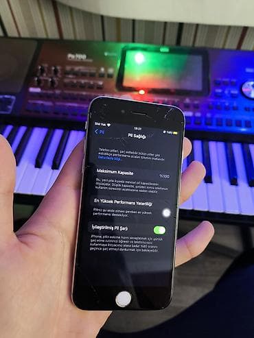 ayfon telfonlar: IPhone 6s, 16 GB, Qara, Barmaq izi — 4