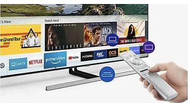 samsung 3d: Телевизор Samsung QLED 55" 4K (3840x2160), Самовывоз — 3