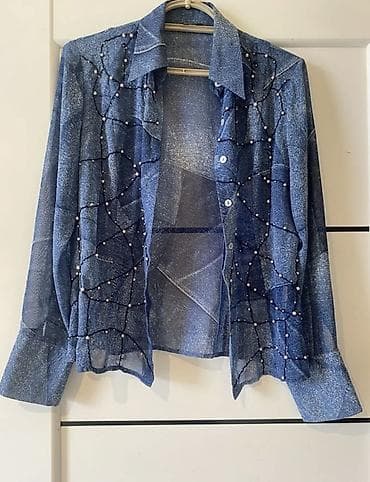 RoccoBarocco Jeans brendi qadın köynəyi. Ölçülər L-40. XL-42 -