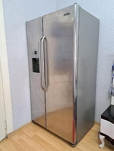 Mabe side-by-side soyuducu - Rəng/material: paslanmayan polad (inox) — 1