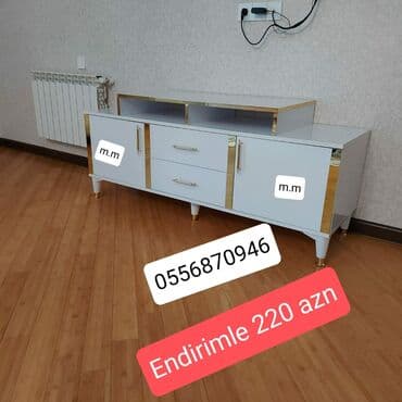 laminat qiyməti: Yeni, Düz TV altlığı, Polkalı, Laminat, Azərbaycan — 18