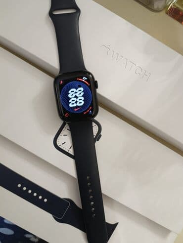 Kompüter, noutbuk və planşetlər: Smart saat, Apple, Sensor ekran, rəng - Qara — 3