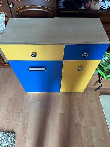 детский мебель в оше: Для девочки и мальчика, Односпальная кровать — 5