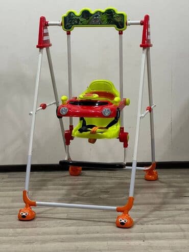 uşaq yellənçəyi: Uşaq yellənçəyi 1 yaşdan - 5 yaşa qədər Maşın fiqurlu Ev və bağ üçün — 2