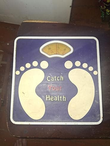 ipone 11 pro: Mexaniki bədən çəkisi tərəzisi - Üst paneldə “Catch Your Health” — 1