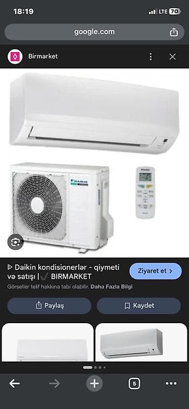 kondisioner pultu: Bəzi nüansları var Daikin divar tipli split kondisioner dəsti - — 1