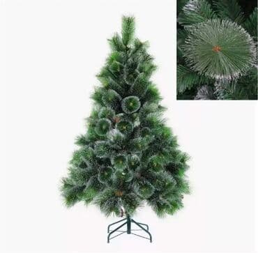 qar kürəsi: Şam ağacı - 1,50 m hündürlükdə süni şam ağacı, sıx budaqlı — 3