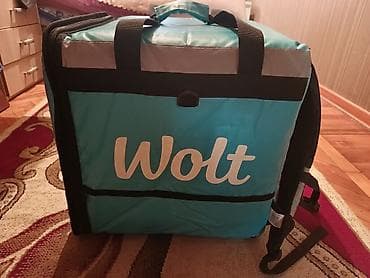 Оборудование для мойки: Wolt kuryerləri üçün izotermik çatdırılma çantası (sırt çantası tipli) — 4