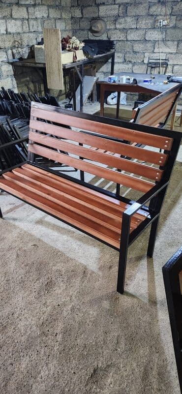 Sifarişlə bağ yelləncəkləri: Söykənəcək ilə, Qollu, Taxta, Azərbaycan, Kredit yoxdur — 7