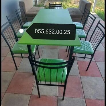 miz ustul: Stullar 13manatdan başlayır 30manata qədər Stullar stollar sexden — 24