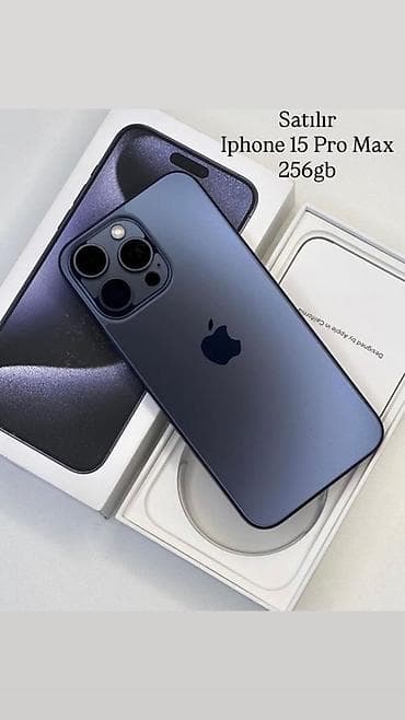 IPhone 15 Pro Max, 256 GB, Blue Titanium