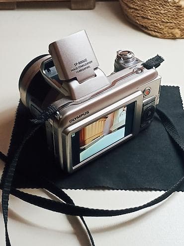 Fotokameralar: Olympus SP-800UZ rəqəmsal fotoaparat - 14 Megapiksel həllolma - 30x — 6