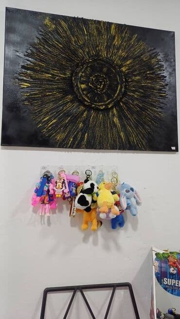 qara boya: Tablolar, təkcə boya ilə deyil,əlavə işləmələrlə. Əlavə sifarişlər — 10