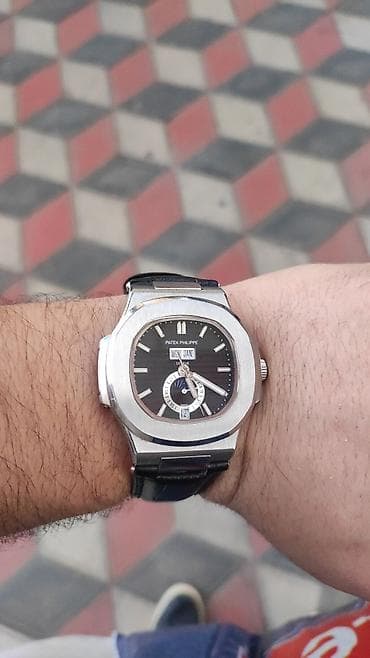 patek phılıppe geneve saat: Qol saatı, Patek Phillipe, rəng - Qara — 1