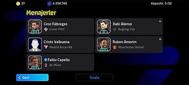 start navigator: EFootball hesabı – güclü komanda və zəngin heyət Xüsusiyyətlər: - İki — 3