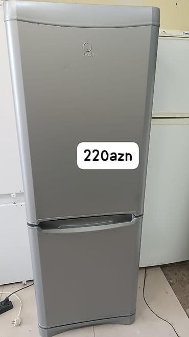 2 двери Indesit Холодильник Продажа, цвет - Серебристый at lalafo.az 2 двери Indesit Холодильник Продажа, цвет - Серебристый