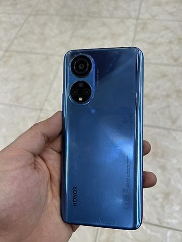 telefon smartfon: Honor 7X, 128 GB, rəng - Mavi, Barmaq izi — 2