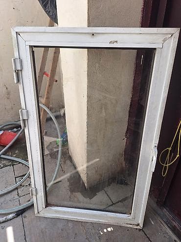 pendir: İşlənmiş Təkqat şüşə paketi Plastik pəncərə, Еni: 80 sm, Uzunluğu: 150 sm, Ödənişli quraşdırma — 3