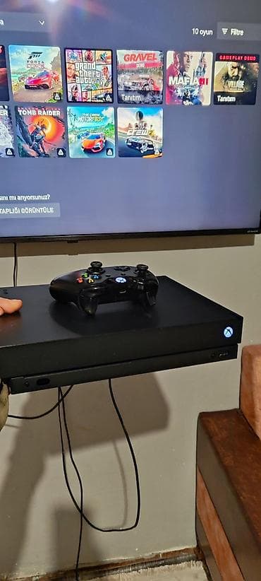Xbox One X oyun konsolu + 1 ədəd orijinal simsiz pult Xüsusiyyətlər