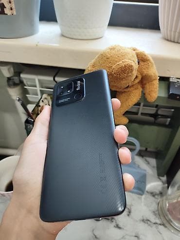 çat: Redmi 10C, 128 GB, rəng - Qara, Barmaq izi — 3
