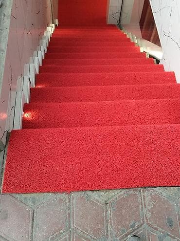 rezin xalca: Rəngarəng pilləkən xalçası / qıvırcıq rezin tipli örtük - Məhsul — 1