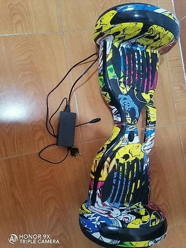 Elektrik nəqliyyatı: Qrafiti dizaynlı hoverboard (özünü balanslaşdıran skuter) — 1