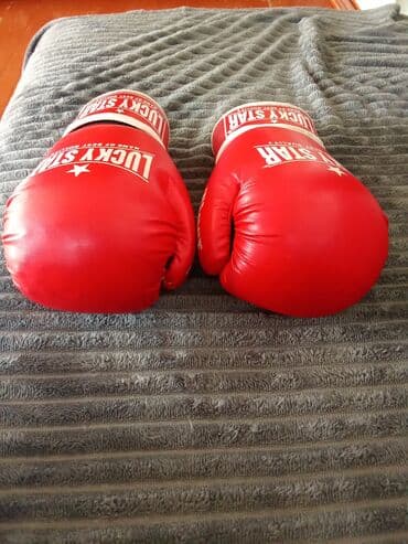 qapıçı əlcək: Lucky Star boks əlcəkləri sparing üçün nəzərdə tutulub real alıcıya — 2