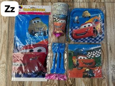 qizil qabi: Uşaq temalı şənlik dəsti – müxtəlif dizaynlar Məzmun (hər dəst üçün) — 3