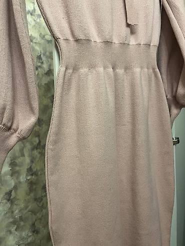 dest geyimler instagram: Təsviri: - Trikotaj -çəhrayı rəngdə qadın paltarı - Rahat, yumşaq — 5