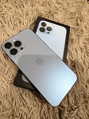 macbook pro 2013: IPhone 13 Pro Max, 128 GB, Sierra Blue, Barmaq izi, Face ID — 1