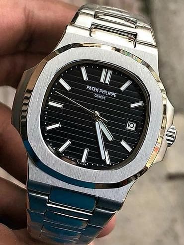Şəxsi əşyalar: Yeni, Qol saatı, Patek Phillipe, rəng - Gümüşü — 3