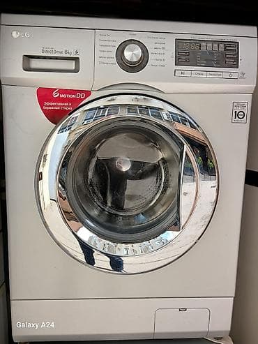 paltar quruducu: Paltaryuyan maşın LG, 6 kq, Avtomat, Qurutma var — 2