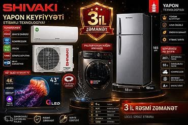 🔥 EVİNİZİ SHIVAKI İLƏ YENİLƏYİN! 🔥 🇯🇵 Yapon texnologiyası – Etibarlı