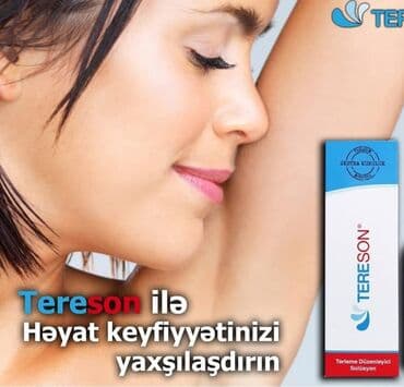 qarin ve bel piylerini eritmek: Tereson – tərləməyə qarşı ən effektiv sprey👍💯💯 Əl. Ayaq və Qoltuqaltı — 2