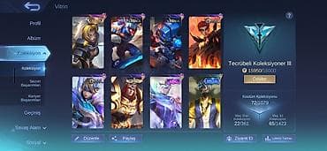 zinət əşyaları: Mobile Legends: Bang Bang oyun hesabı ENDİRİM YOXDUR! - Profil adı — 1