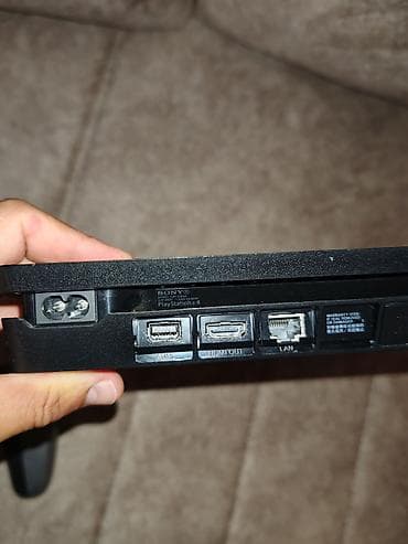 dvd usb: Sony PlayStation 4 (PS4) Slim oyun konsolu.Çox az isdifade olunub — 3