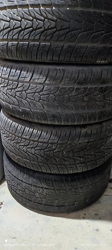 4 teker: 265/35/R22 disk teker qarişiq. ideal veziyetdedi. Xrom diskler zavod — 1