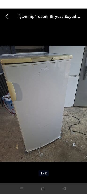 balaca xaladenik: İşlənmiş 1 qapılı Soyuducu Satılır, rəng - Ağ — 10