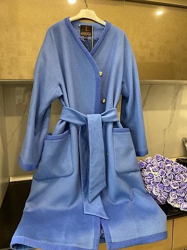 drap paltolar: Palto, Mavi, Standart, rəng - Mavi — 1